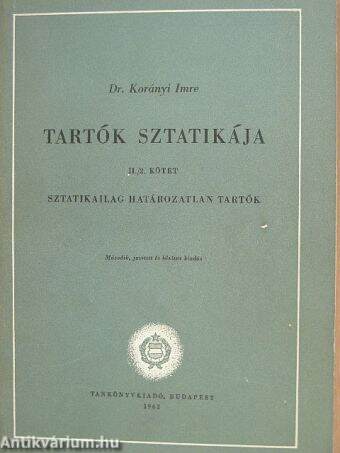 Tartók sztatikája II/2.