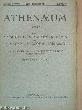 Athenaeum 1942. december