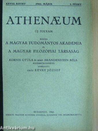 Athenaeum 1942. május
