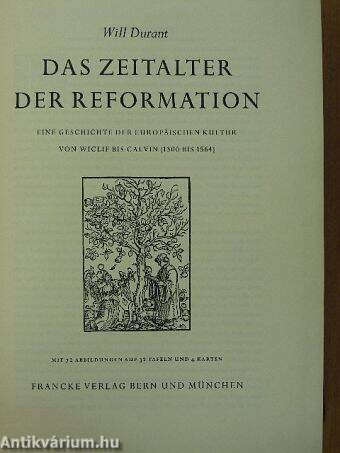 Das Zeitalter der reformation