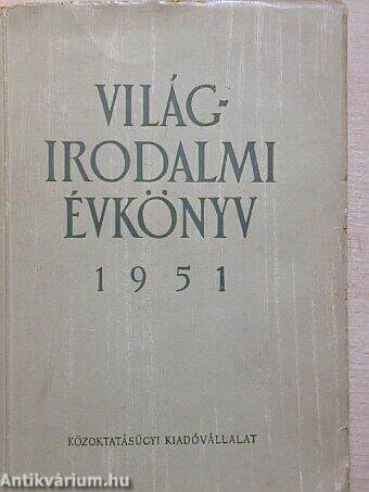 Világirodalmi évkönyv 1951