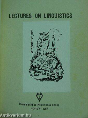 Lectures on Linguistics