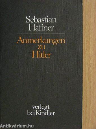 Anmerkungen zu Hitler