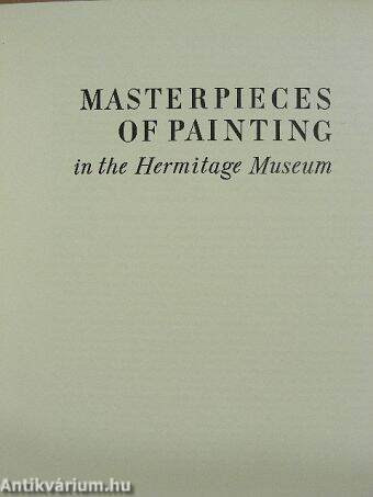 Masterpieces of painting in the Hermitage Museum