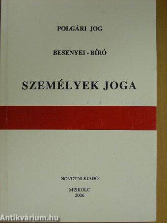 Személyek joga