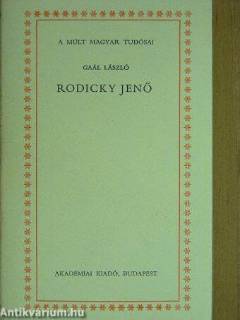 Rodicky Jenő