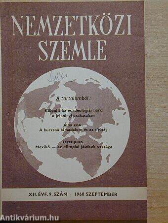 Nemzetközi Szemle 1968. szeptember