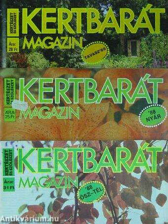 Kertbarát Magazin 1988. tavasz-tél