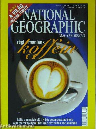 National Geographic Magyarország 2005. (nem teljes évfolyam) + különszám