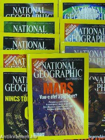 National Geographic Magyarország 2004. (nem teljes évfolyam)