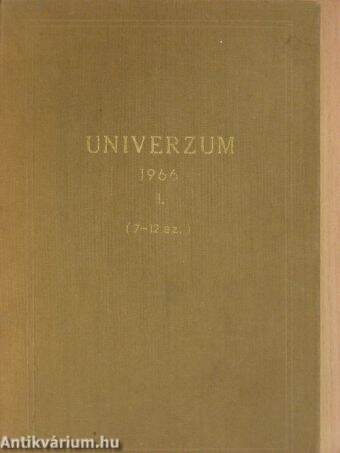 Univerzum 1966/7-12. (fél évfolyam)