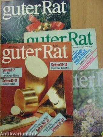 Guter Rat 1-4/1987