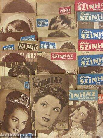 Film-Színház-Muzsika 1957-1962. (vegyes számok) (25 db)