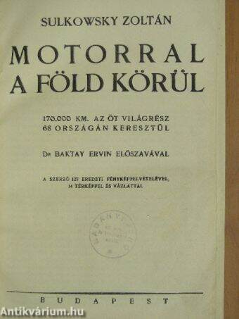 Motorral a Föld körül