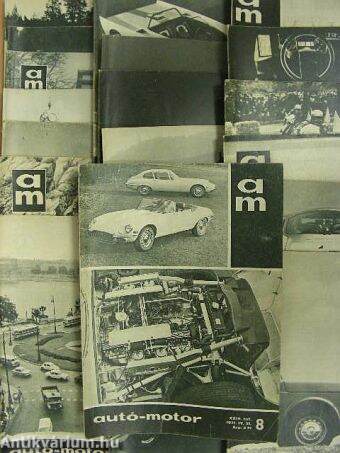 Autó-Motor 1971. (nem teljes évfolyam)