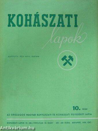 Kohászati Lapok 1955. október