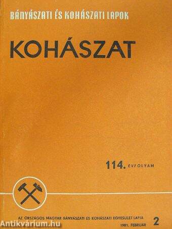 Bányászati és Kohászati Lapok - Kohászat 1981. február