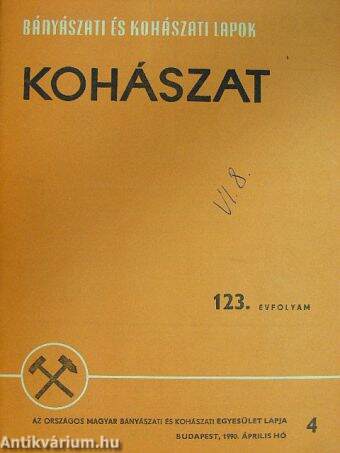 Bányászati és Kohászati Lapok - Kohászat 1990. április