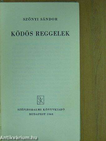 Ködös reggelek