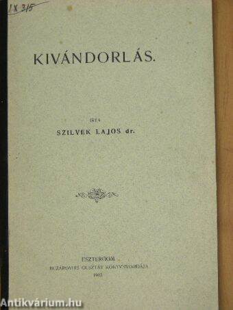 Kivándorlás