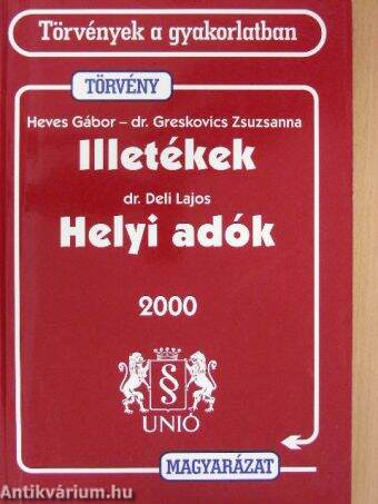 Illetékek/Helyi adók 2000