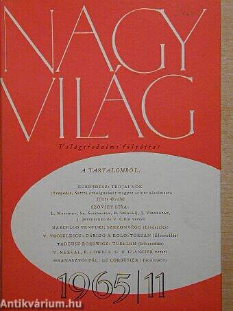 Nagyvilág 1965. november