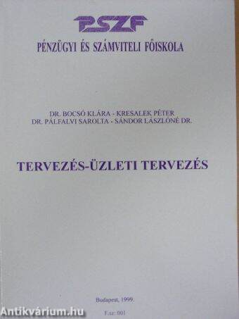 Tervezés - üzleti tervezés