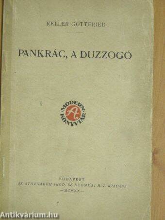 Pankrác, a duzzogó