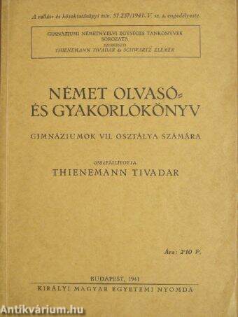 Német olvasó- és gyakorlókönyv