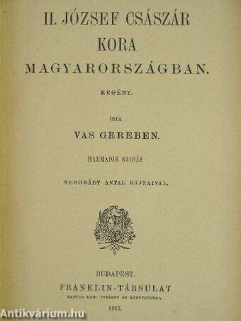 II. József császár kora Magyarországban