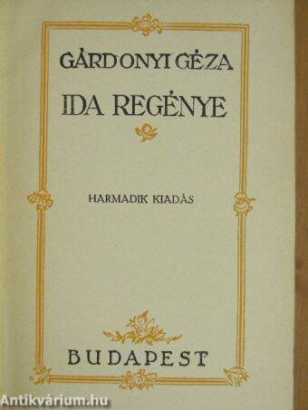 Ida regénye
