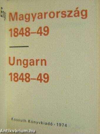 Magyarország 1848-49 (minikönyv) (számozott)