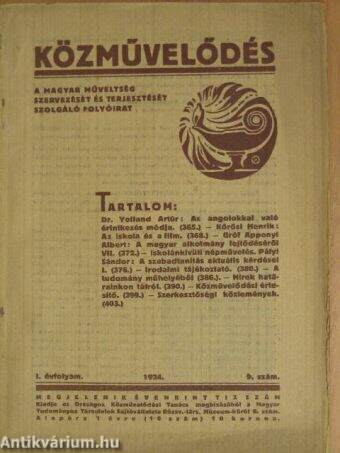 Közművelődés 1924/9.