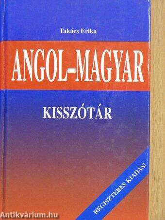 Angol-magyar kisszótár