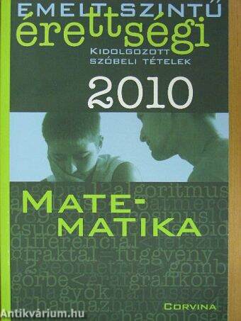 Matematika kidolgozott szóbeli tételek 2010.