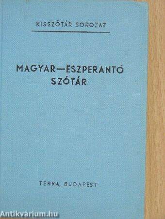 Magyar-eszperantó szótár