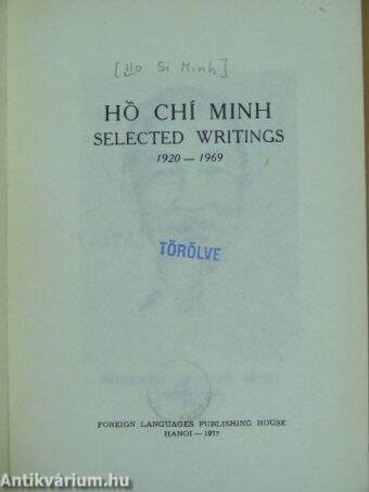 Selected Writings