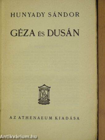 Géza és Dusán