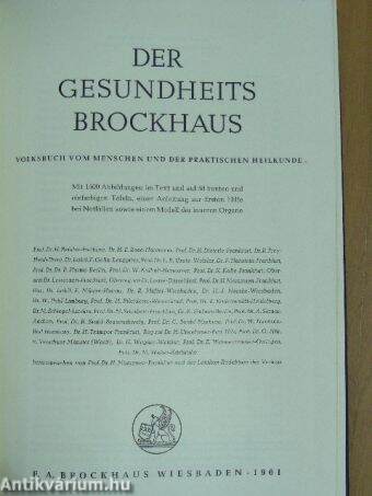 Der Gesundheits Brockhaus