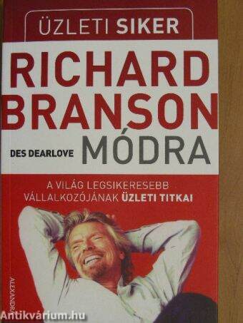 Üzleti siker Richard Branson módra