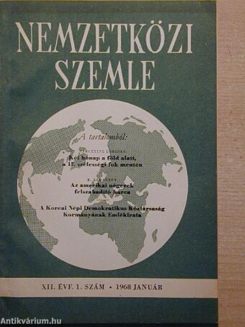 Nemzetközi Szemle 1968. január