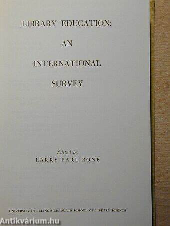 Library education: an International Survey
