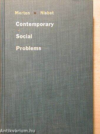 Contemporary Social Problems