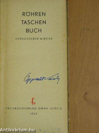 Röhren Taschenbuch