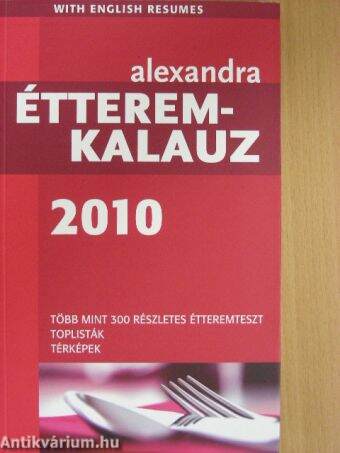 Alexandra étteremkalauz 2010