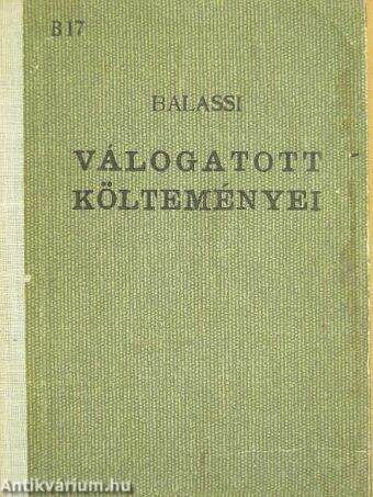 Balassi Bálint válogatott költeményei