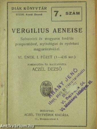 Vergilius Aeneise VI.