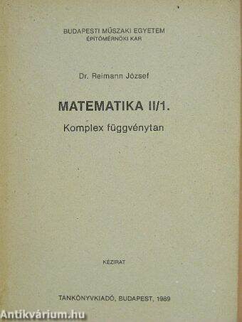 Matematika II/1.