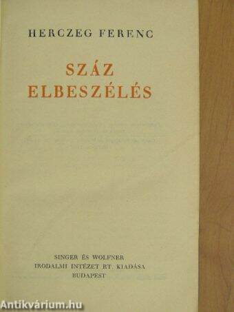 Száz elbeszélés