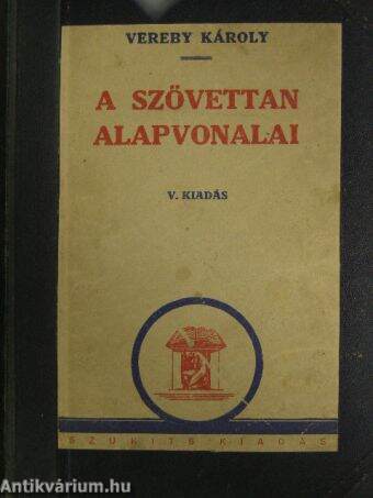 A szövettan alapvonalai